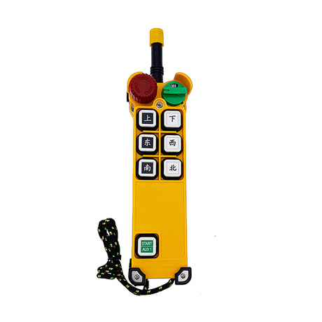 Transmisor y receptor eléctricos de radio de grúa F24-6D teledirigidos
