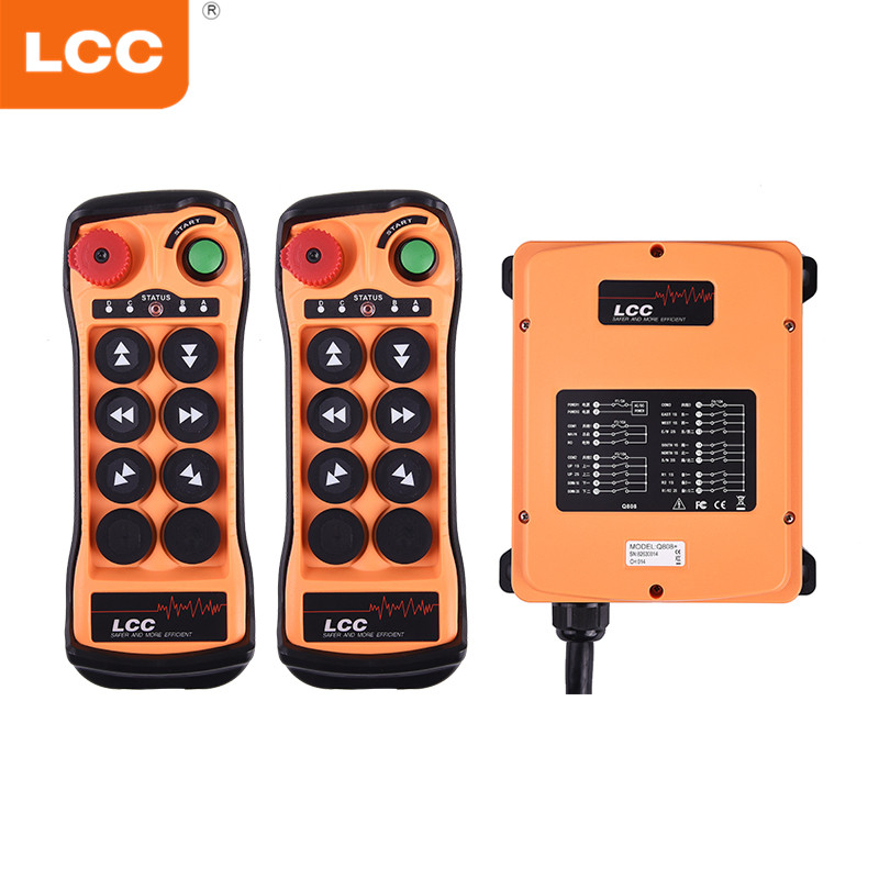 Q606 Telecrane Radio Transmisor y receptor Rf Interruptor de control remoto inalámbrico