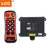 Fabricante de LCC QA600 impermeable 6 botón110v 220V 24 Vtruck Levante inalámbrico Crane de elevación Radio Remoto Control remoto industrial