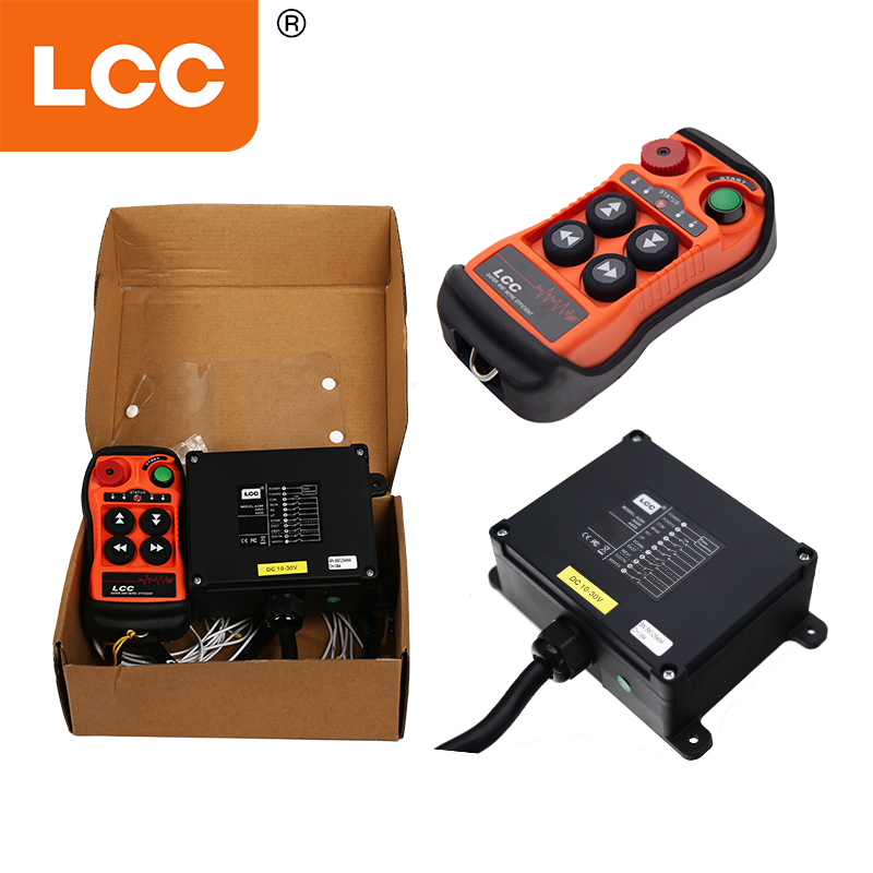Fabricante LCC QA400 380V 36V 48V 4 canales Bomba de concreto Levante industrial Crane de camiones Autor Crane Trolly Radio Remote Control
