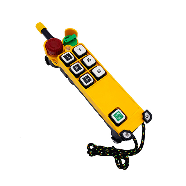 Control remoto inalámbrico por radio de polipasto industrial F24-6D para grúa