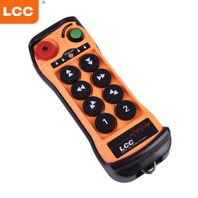 Q808 INDUSTRIAL 8 Botones Azuladores de gráficos Remoto inalámbrico Control remoto