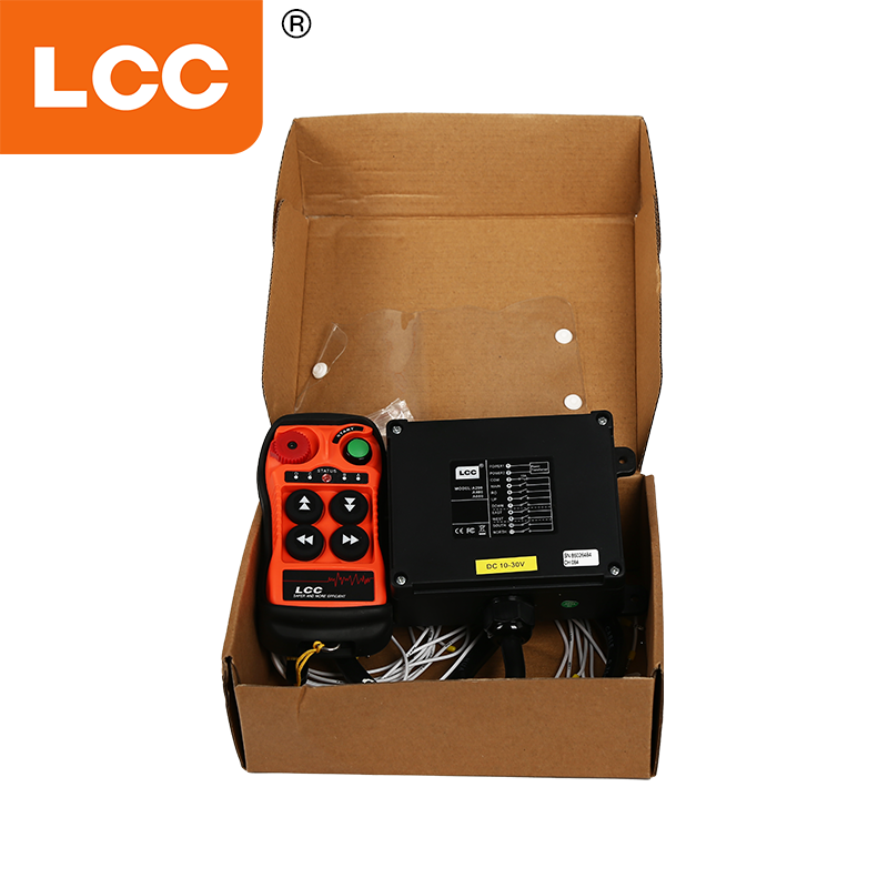 Fabricante LCC QA400 380V 36V 48V 4 canales Bomba de concreto Levante industrial Crane de camiones Autor Crane Trolly Radio Remote Control