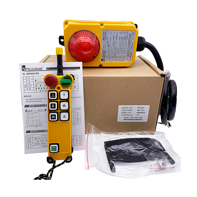 F24-6D Crane inalámbrica Push Button Pendants Mecanismo de viaje Control remoto