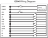 Q800 Industrial Wireless Radio Control Remoto Hidráulico para Grúa