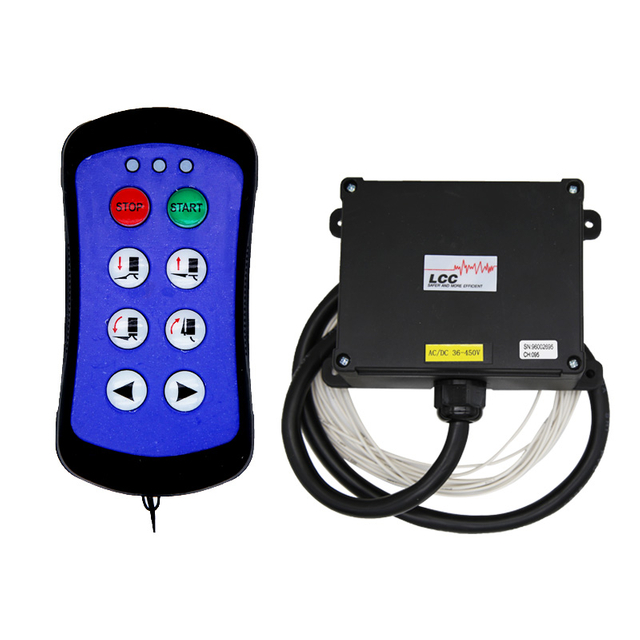 A600 impermeable receptor de camiones de 6 canales fábrica de ventas directas control remoto inalámbrico para elevación de cola