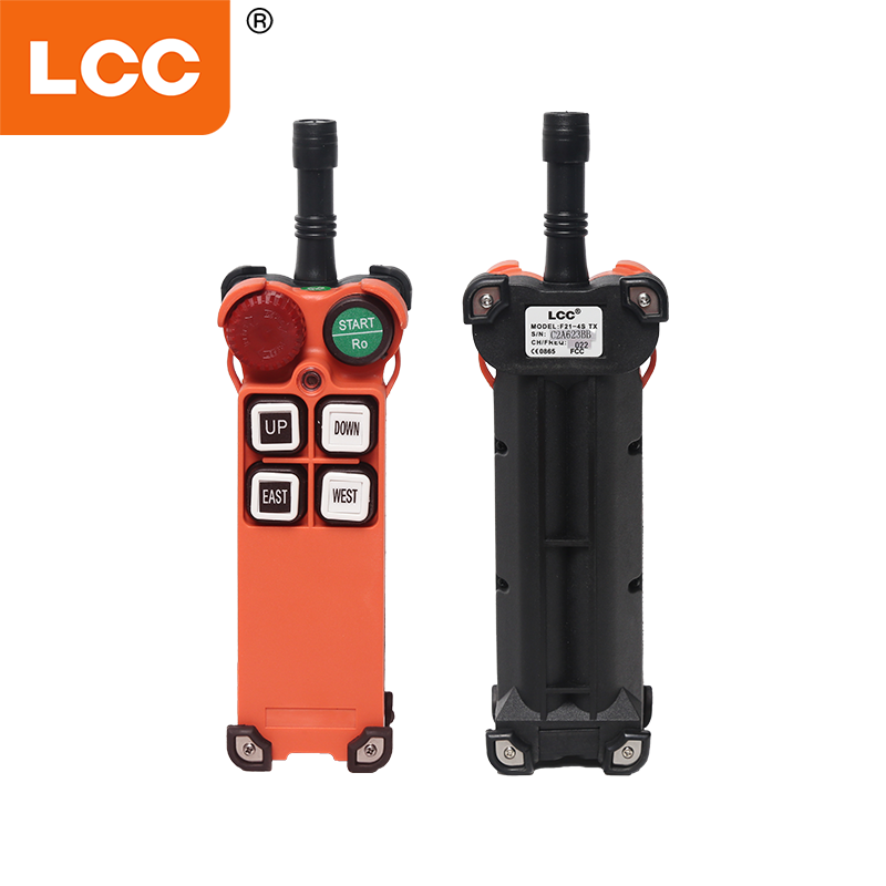 Control remoto hetrónico de radio de grúa F21-4S para bomba de concreto