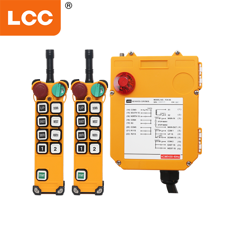 F24-10S 24 Volt Botón Universal Push Interruptor Rotator Remoto Control remoto para la venta