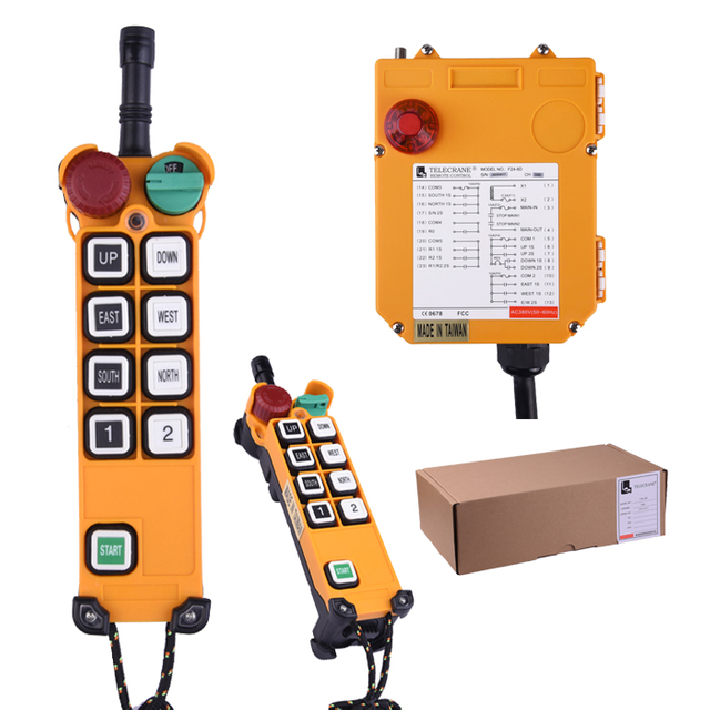 F24-8D Doble velocidad 315 MHz 433 MHz Radio Telecontrol Control remoto