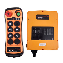 Q606 LCC Radio Hidráulico 6 botones Control remoto industrial de doble velocidad de doble velocidad para remolque de elevación 