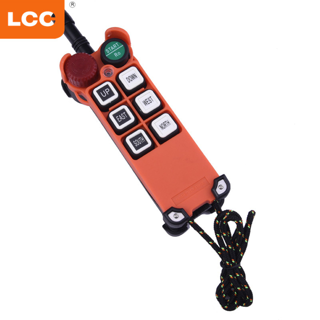 F21-E1 LCC 24V 6 Crane de clave RF en OFF OFF INTERRUPTOR DE CONTROL REMOTO INDUSTRIAL
