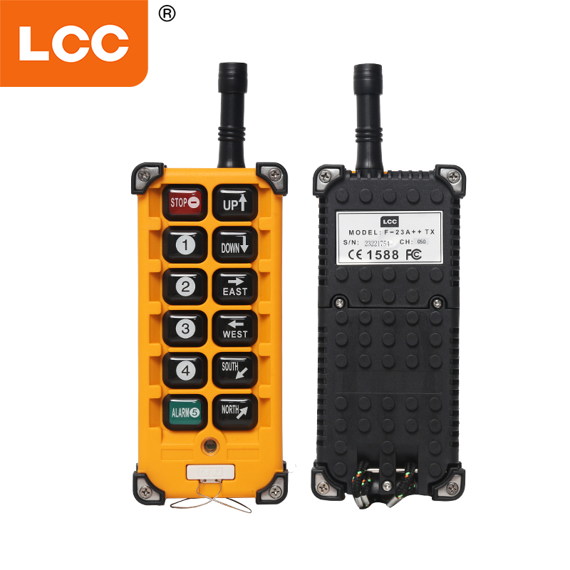 Interruptor de control remoto inalámbrico de una sola velocidad F23-A ++ de 12 voltios de 12 voltios