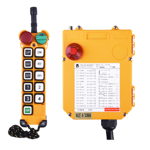 F24-10D 24 Volts Transmisor de radio inalámbrico y control remoto del receptor para polipasto y grúa