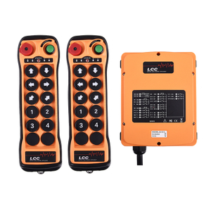 LCC Q1010 Universal Wireless Radio Auto 10 botón Doble velocidad de doble velocidad Crane control remoto Control