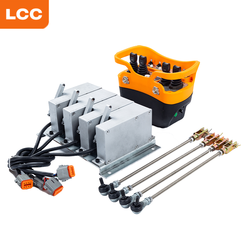 Nuevo LCC Manual Integración automática Joystick Joystick Truco Montado Crane control remoto Control remoto