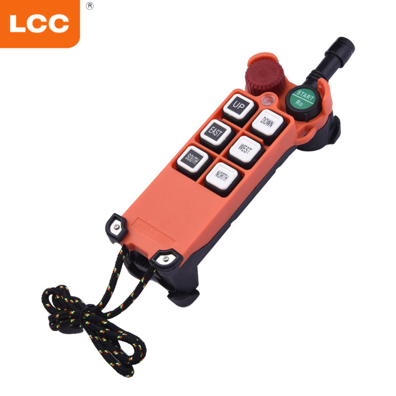 F21-E1 LCC 24V 6 Crane de clave RF en OFF OFF INTERRUPTOR DE CONTROL REMOTO INDUSTRIAL