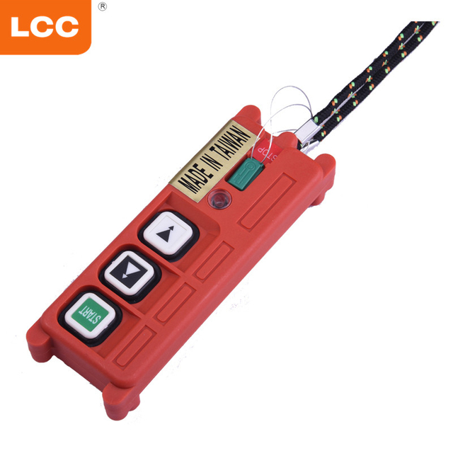 F21-2D 433MHz Control remoto inalámbrico de radio de radio 24 V para la grúa de automóvil