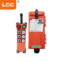 F21-E1 Cranas de troncos inalámbricos industriales Control remoto con botón de emergencia