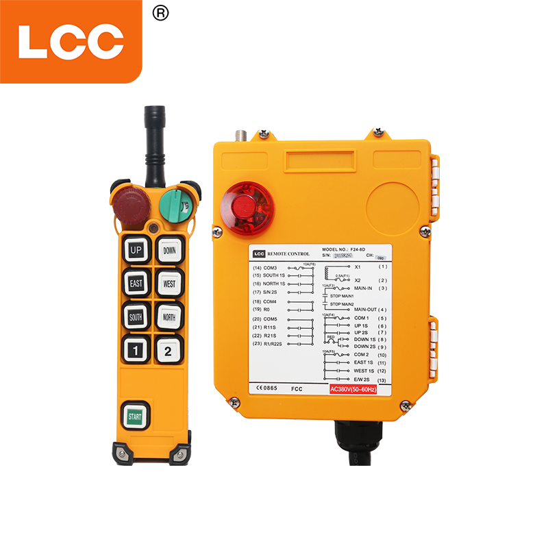 Interruptor de control remoto inalámbrico F24-8D 220V Traude