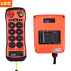 Q600 UHF Interruptor de radio inalámbrico 6 botón Crane industrial Control remoto LCC Controlador remoto