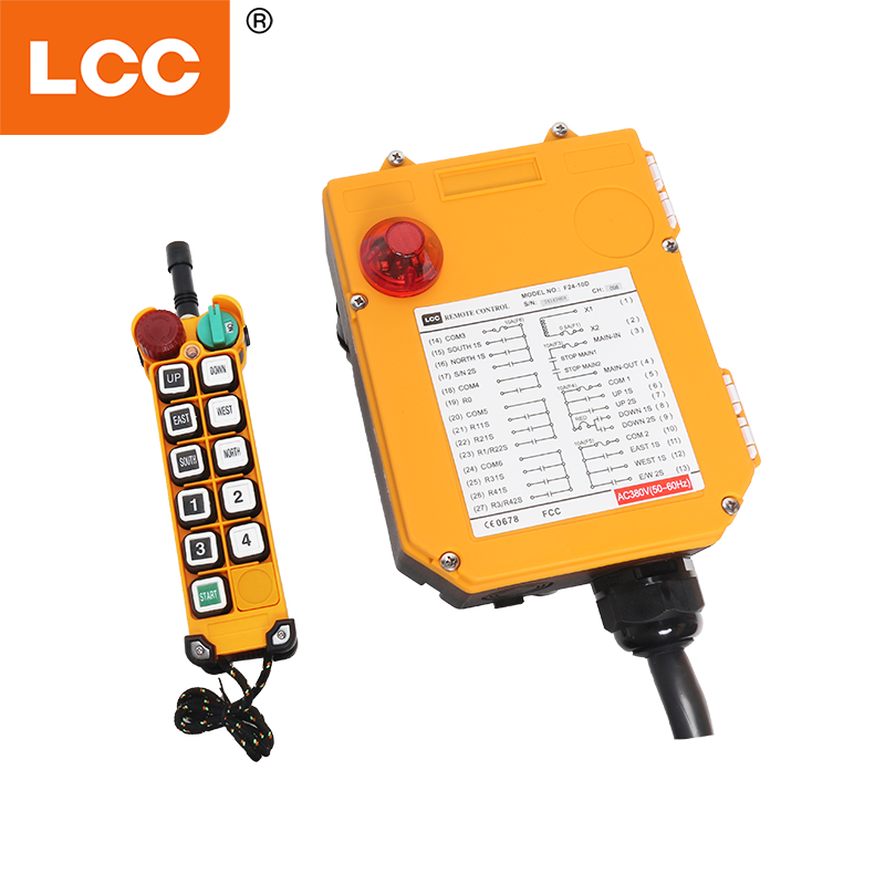 F24-10D Double Speed Industrial Crane Transmisor Remote control remoto
