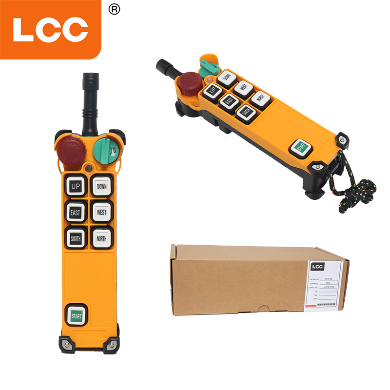 Receptor del transmisor de control remoto de radio remoto F24-6D Crane Wireless Remote Control Remote Control Remote