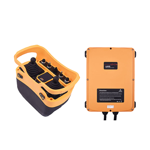 Q5000 Transmisor y receptor a prueba de agua Grúa Joystick Control remoto inalámbrico industrial