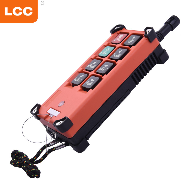 F21-E1B IP65 6 teclas Control remoto inalámbrico industrial impermeable 