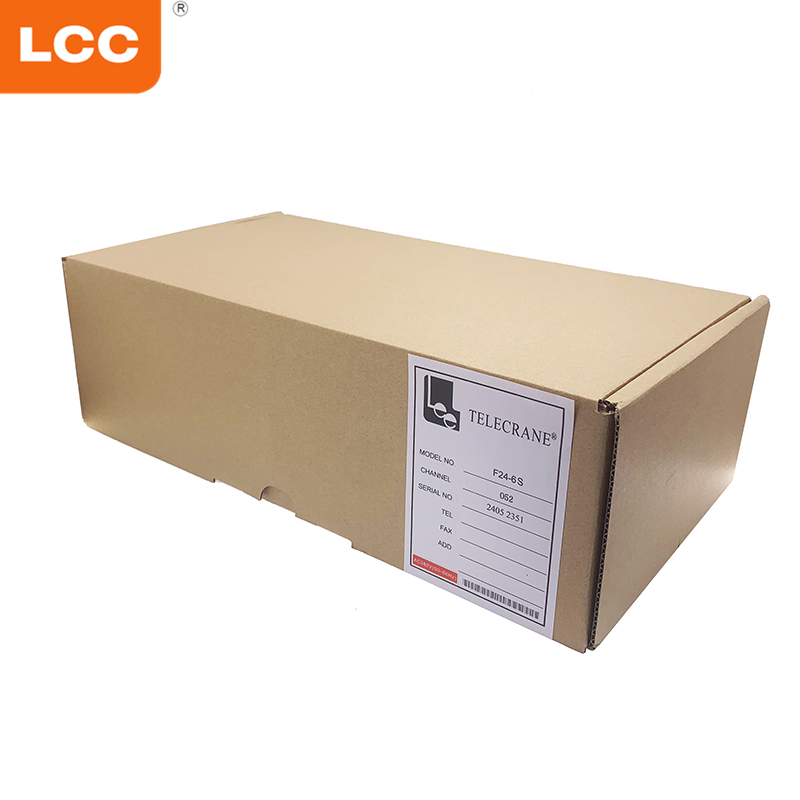 Interruptor de control remoto industrial de impermeabilidad industrial F24-6S Telecrane