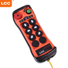 Q600 UHF Interruptor de radio inalámbrico 6 botón Crane industrial Control remoto LCC Controlador remoto