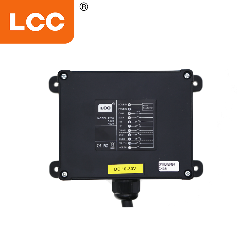 Fabricante LCC QA400 380V 36V 48V 4 canales Bomba de concreto Levante industrial Crane de camiones Autor Crane Trolly Radio Remote Control
