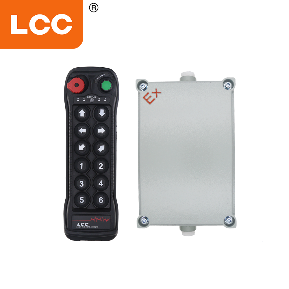 LCC BQ1200 Equipo hidráulico inalámbrico a prueba de explosiones Control remoto antiexplosión para equipos de elevación de polipastos