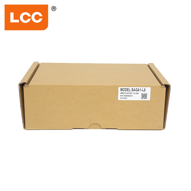 LCC SAGA1-L6 Sistema de Control remoto de Radio Industrial inalámbrico de velocidad única de 4 botones mando a distancia resistente para grúa de elevación