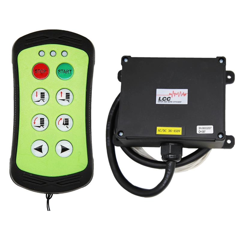 A400 Control remoto de radio industrial de 4 canales de una sola velocidad de 433 mhz para gr&uacute;a del fabricante de China - LCC (2).webp