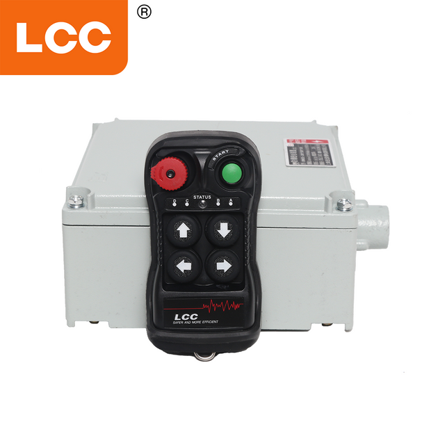 Control remoto de grúa de velocidad única antiexplosión a prueba de explosiones a prueba de explosiones LCC BQ400 IP65