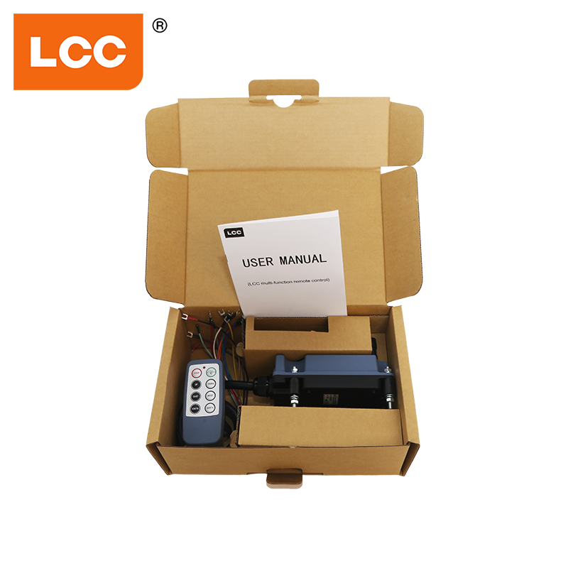 Control remoto inalámbrico industrial LCC SAGA1-L8 para equipos hidráulicos de grúas